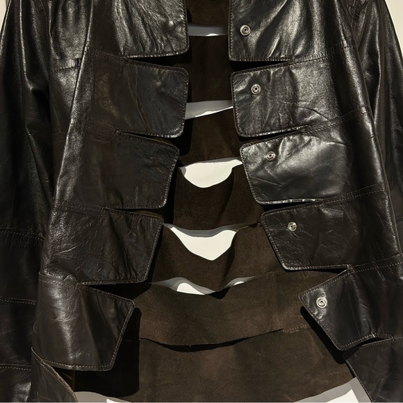 Black Leather Jacket - Picture 5 of 6